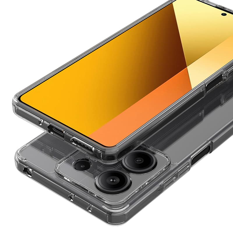Crong Crystal Shield Cover - Xiaomi Redmi Note 13 4G Case (Transparent) 4