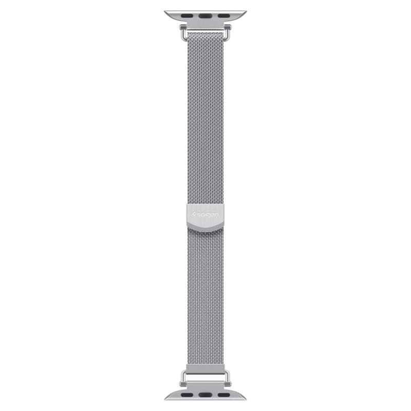Spigen WBM4 - Stainless Steel Band for Apple Watch 40/41/42 mm (Silver) 3