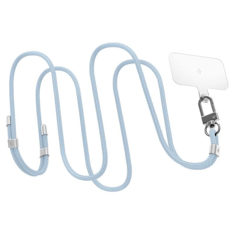 Spigen Universal Strap Set Crossbody & Wrist - Phone Strap for Shoulder & Wrist (Mute Blue) 3