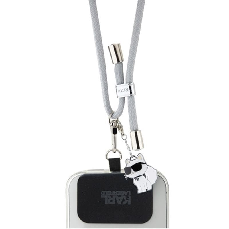 Karl Lagerfeld CBDY Cord - Universal phone strap (grey) 2