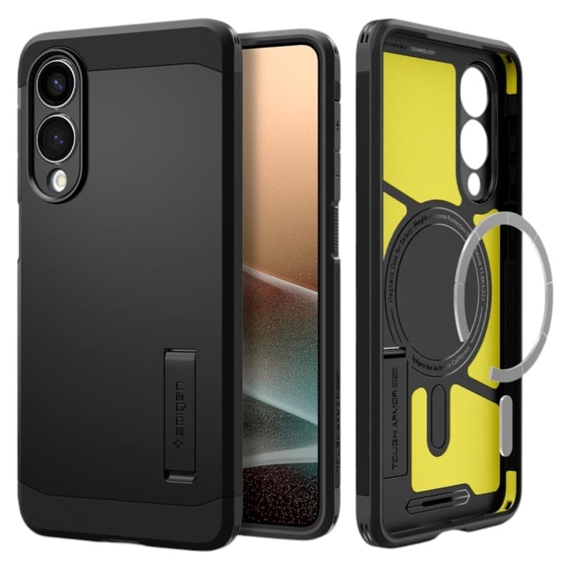 Spigen Tough Armor MagSafe - Case for Samsung Galaxy S25 Edge (Black) 1