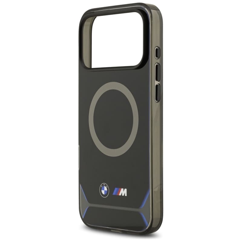BMW M IML Metal Buttons & Logo MagSafe - Case iPhone 17 Pro Max (black-blue) 6
