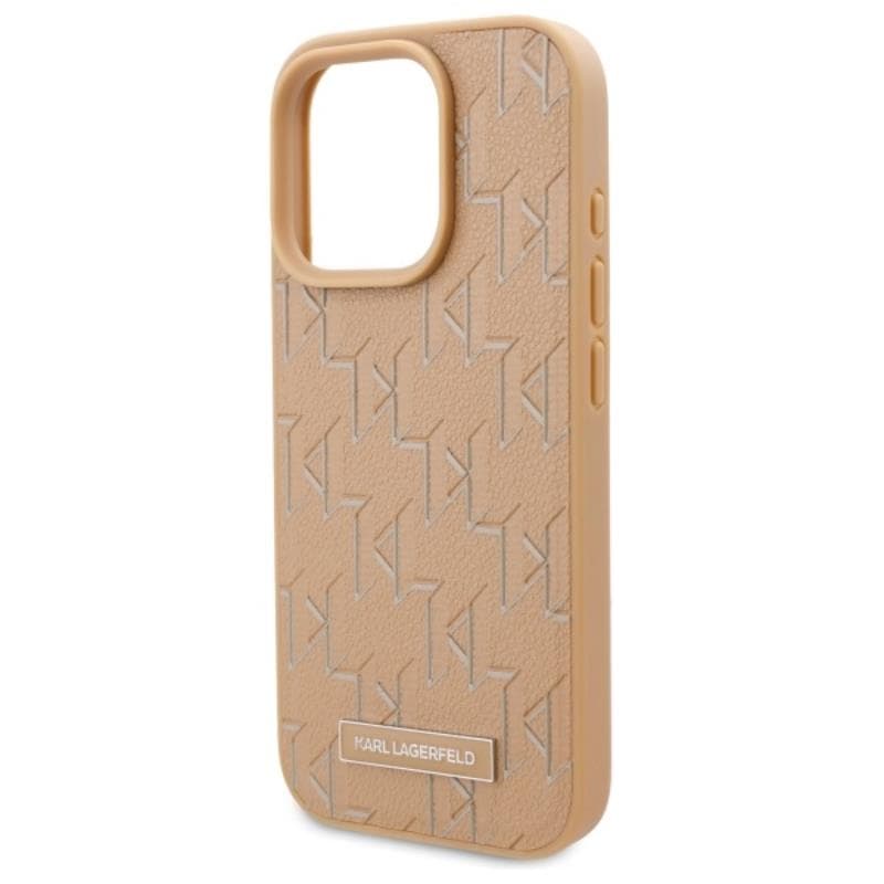 Karl Lagerfeld Hot Stamp MagSafe - Case for iPhone 16 Pro Max (beige) 6