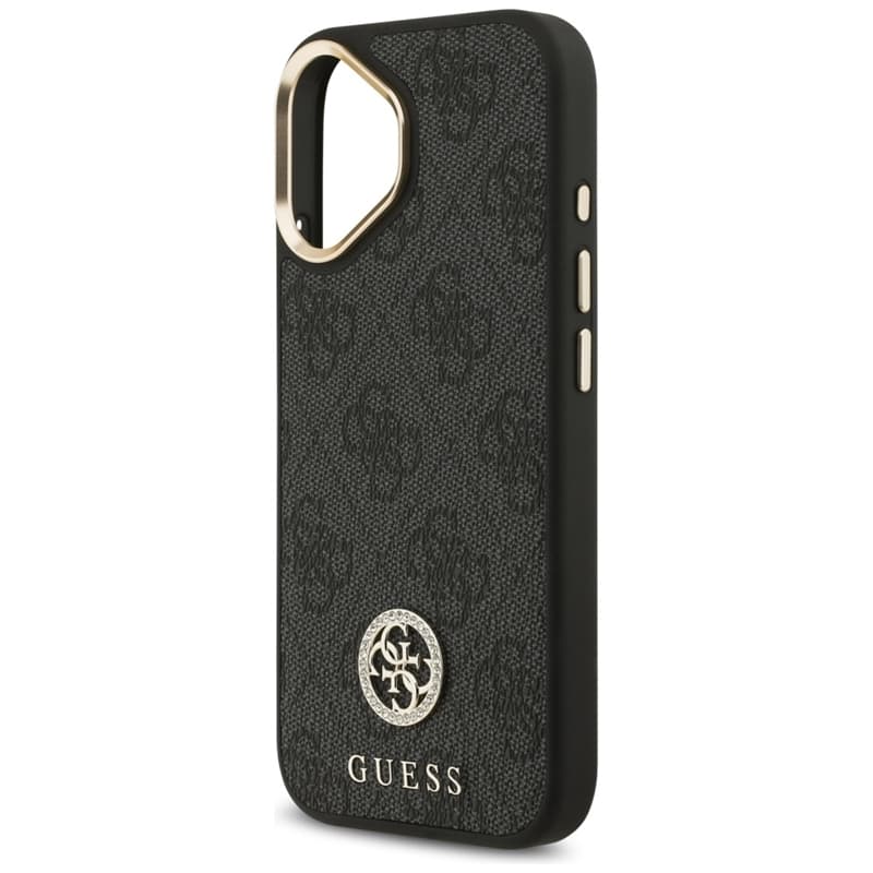 Guess 4G Strass Logo MagSafe - Case iPhone 17 (Black) 6