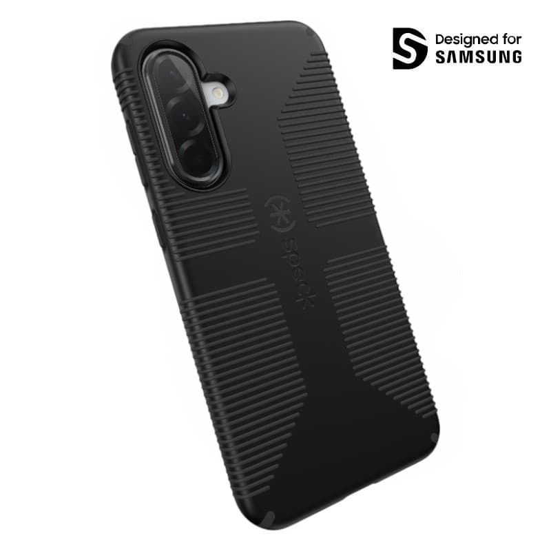 Speck Impacthero Grip – Samsung Galaxy A36 5G / A56 5G Case (Black)