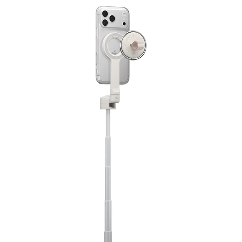 Spigen S582W MagSafe Bluetooth Selfie Stick Tripod - Smartphone Tripod / Selfie Stick Holder (Dune Beige) 4