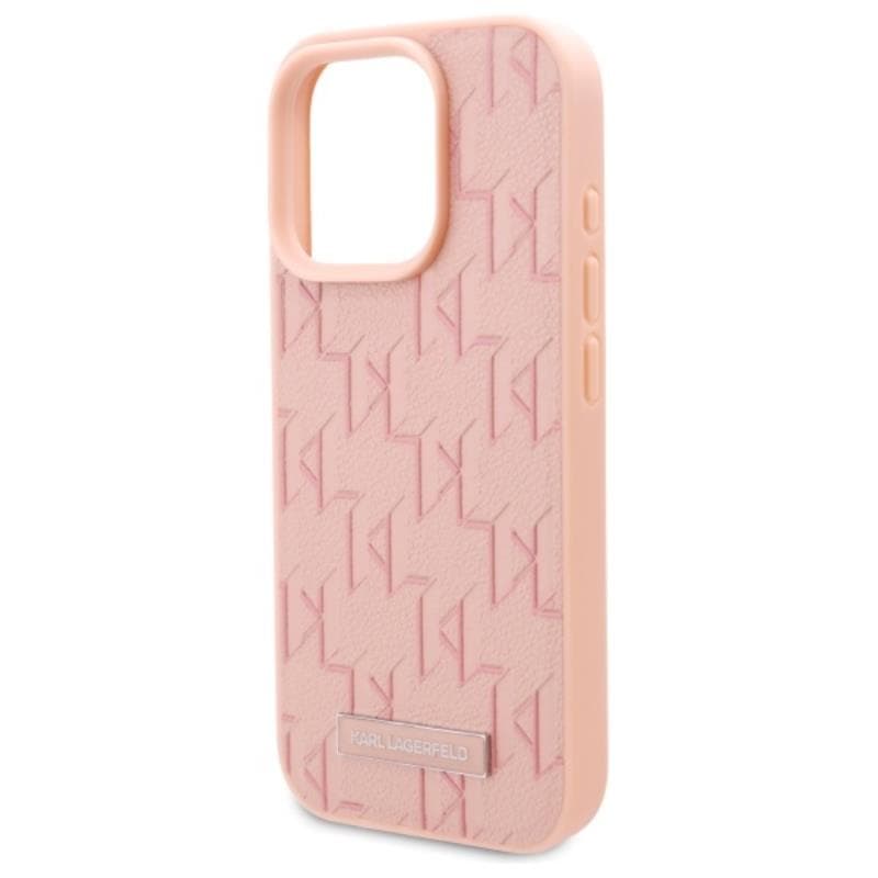 Karl Lagerfeld Hot Stamp MagSafe - Case for iPhone 16 Pro Max (pink) 6