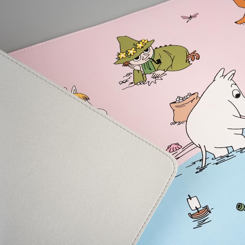 Moomins - XL Eco-Leather Desk Mat 60 x 35 cm 2