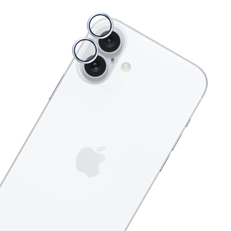 3mk HARDY Lens Protection Pro - Camera Lens Glass for iPhone 17 (Silver) 3