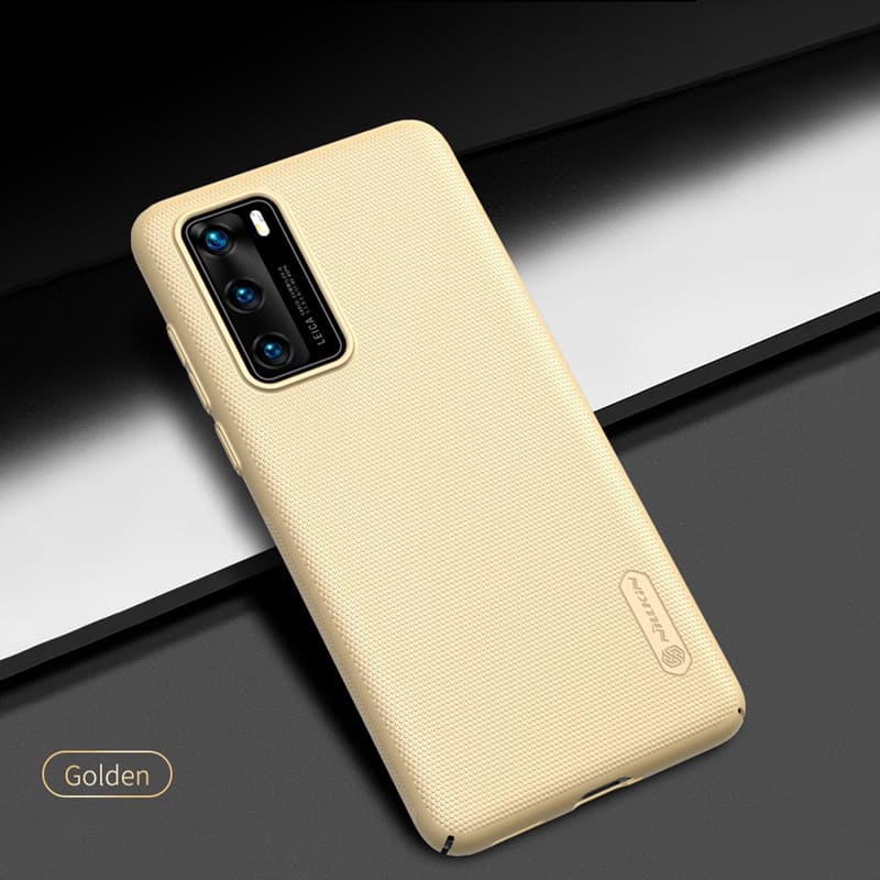Nillkin Super Frosted Shield - Case for Huawei P40 (Golden) 3