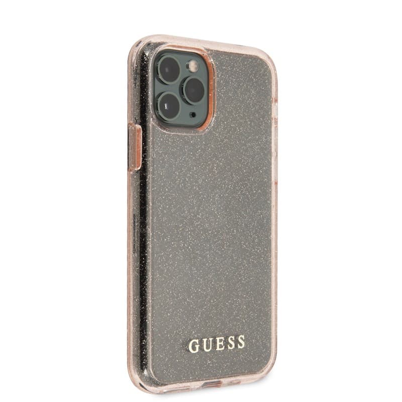 Guess Glitter Case iPhone 11 Pro (Pink) 5