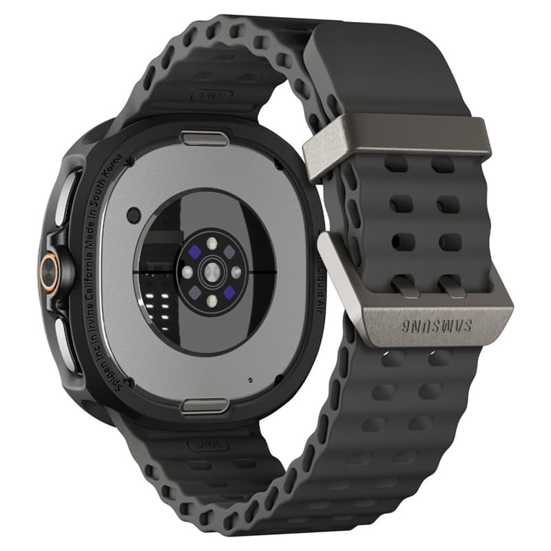 Spigen Liquid Air - Case for Samsung Galaxy Watch 8 Classic 46 mm (Matte Black) 4