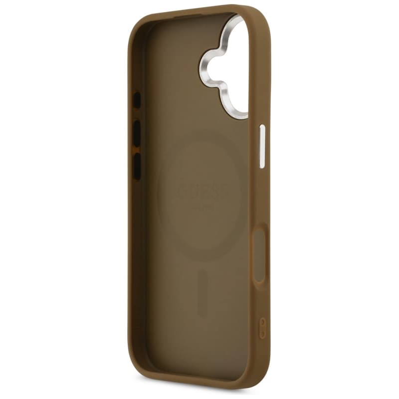 Guess Triangle Logo MagSafe - Case iPhone 17 (Brown) 7