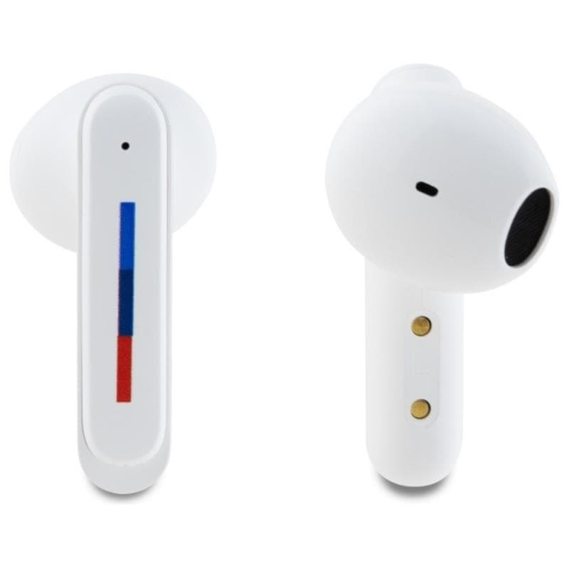 BMW Printed Logos - Bluetooth TWS Headphones ENC + Charging Case (White) 5