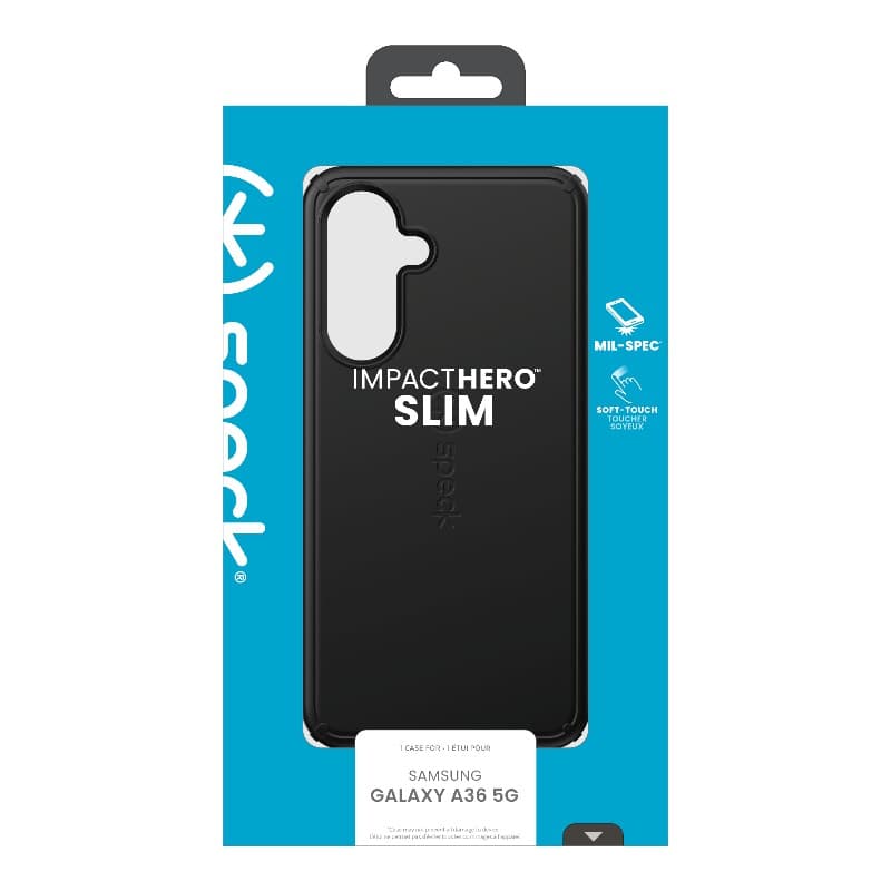 Speck Impacthero Slim – Case for Samsung Galaxy A36 5G / A56 5G (Black) 7