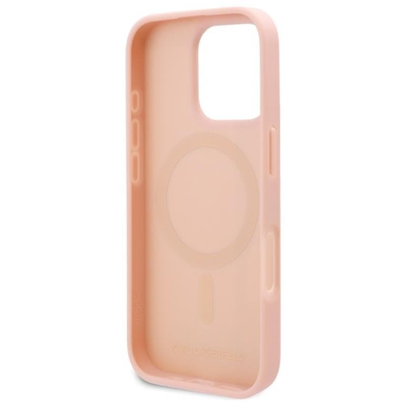 Karl Lagerfeld Hot Stamp MagSafe - Case for iPhone 16 Pro Max (pink) 7