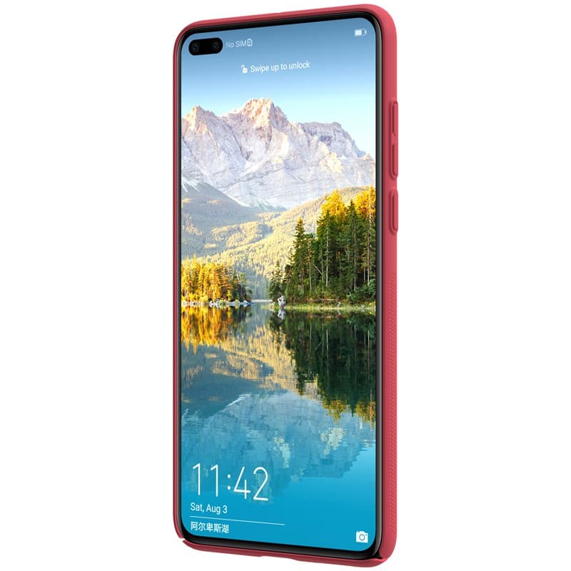Nillkin Super Frosted Shield - Case for Huawei P40 (Bright Red) 3
