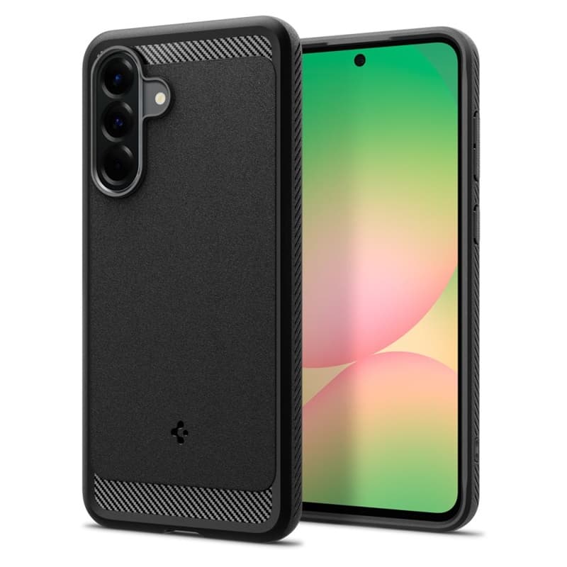 Spigen Rugged Armor - Case for Samsung Galaxy A56 5G (Matte Black)