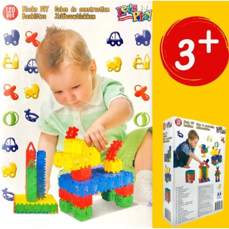 Lets Play - A set of construction blocks for children (Set 4) 2