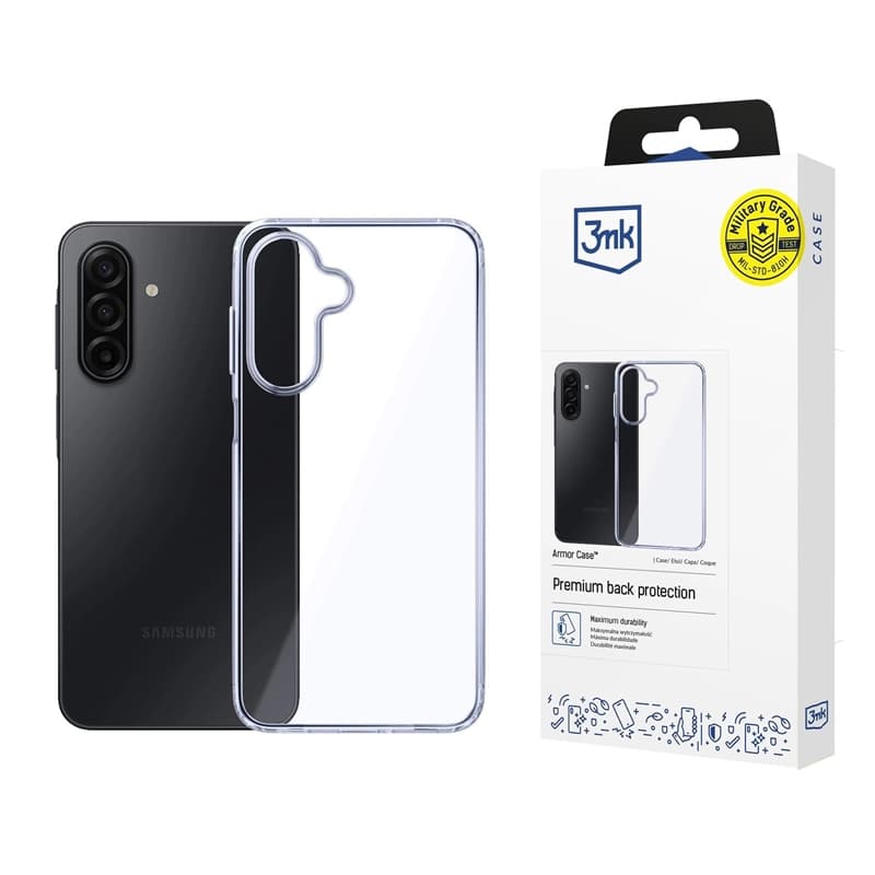 3mk Armor Case - Case for Samsung Galaxy A17 4G/5G (Transparent) 1