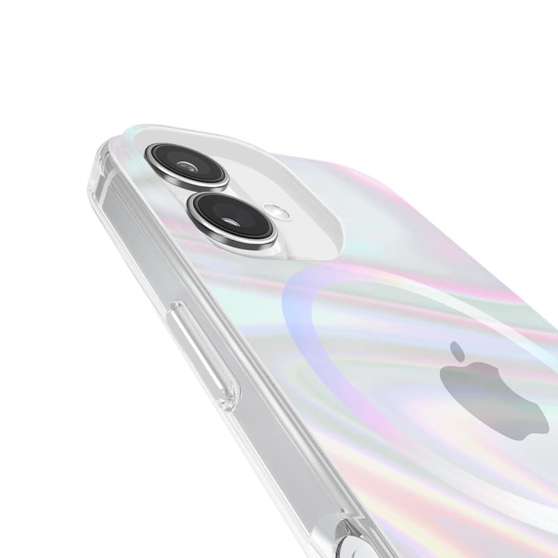 Case-Mate Soap Bubble MagSafe - Case for iPhone 16 (Iridescent) 8