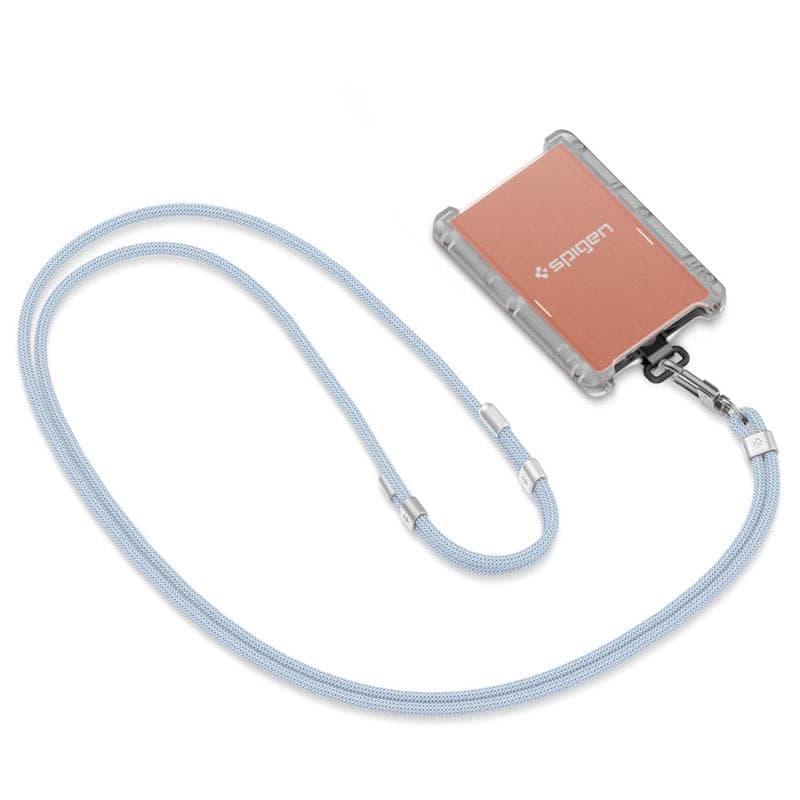 Spigen Universal Strap Set Crossbody & Wrist - Phone Strap for Shoulder & Wrist (Mute Blue) 5