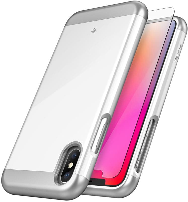 Caseology Savoy Case for iPhone Xs / X (White) 2
