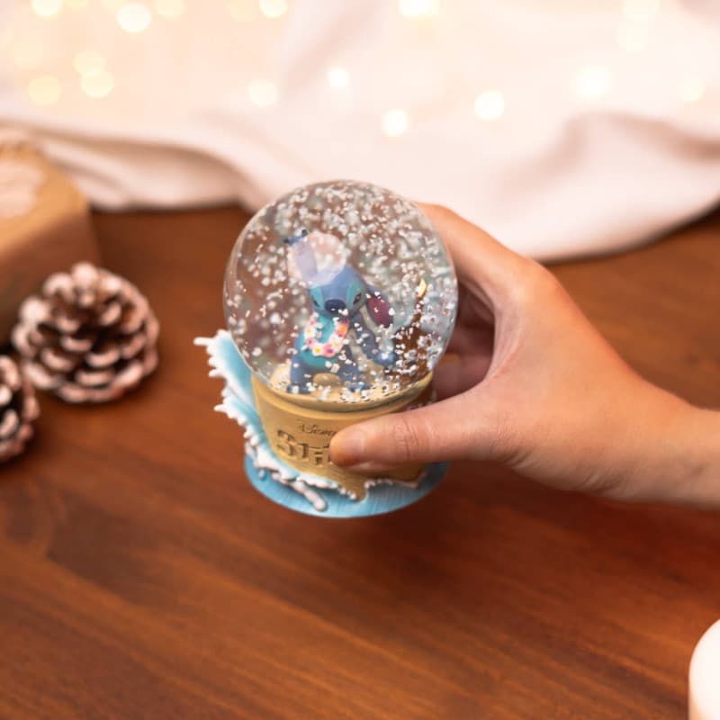 Disney Stitch - Glass Snow Globe in a Gift Box 7