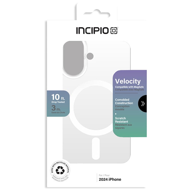 Incipio Velocity MagSafe - Case iPhone 16 (Clear) 2