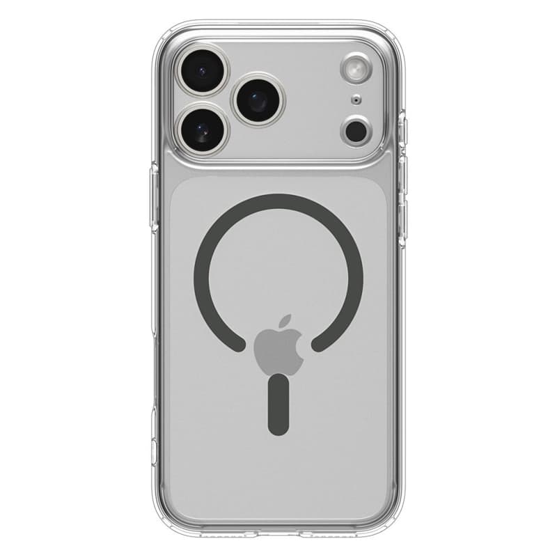 Spigen Ultra Hybrid Mag MagSafe - Case for iPhone 17 Pro (Clear/Graphite) 2