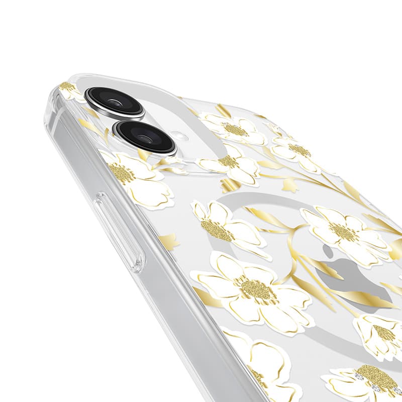 Kate Spade New York Protective Gems MagSafe - Case for iPhone 16 Plus (Sunshine Floral) 8