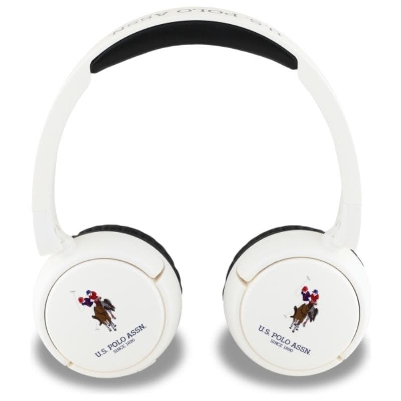US Polo Assn DH Color Logo - Wireless Over-Ear Bluetooth Headphones V5.3 (white) 3