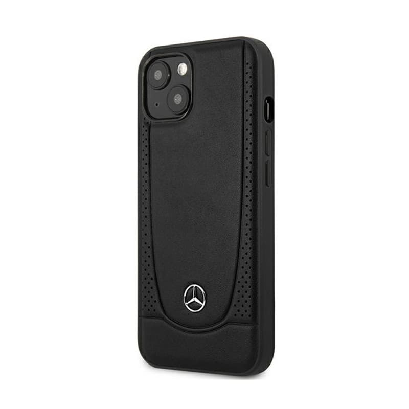 Mercedes Leather Urban Line - Case for iPhone 15 Plus (Black) 2
