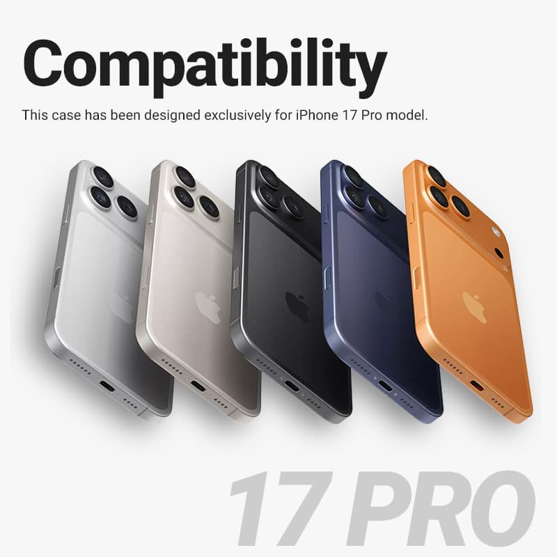 Crong Clear MAG Cover - MagSafe iPhone 17 Pro Case (Clear) 4