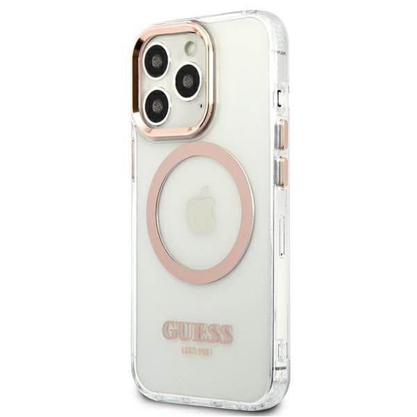 Guess Metal Outline MagSafe - Case for iPhone 13 Pro Max (Clear) 2