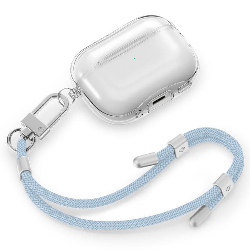 Spigen Universal Strap Set Crossbody & Wrist - Phone Strap for Shoulder & Wrist (Mute Blue) 6
