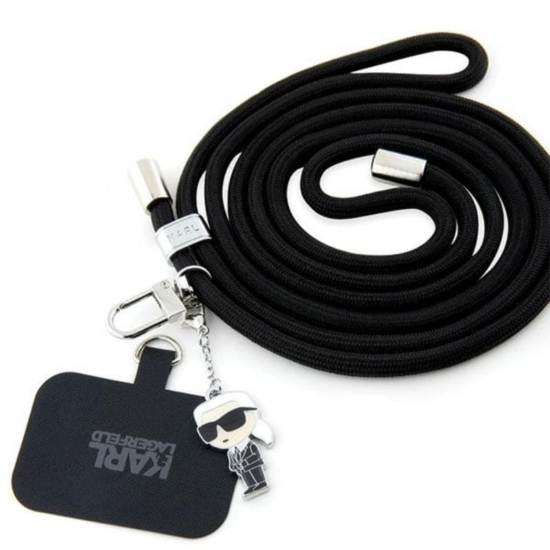 Karl Lagerfeld CBDY Cord - Universal phone strap (black) 1