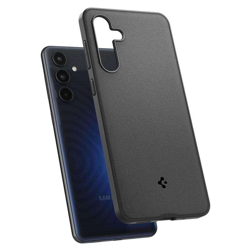 Spigen Essential SandBlast - Case for Samsung Galaxy M55 5G (Matte Black) 4