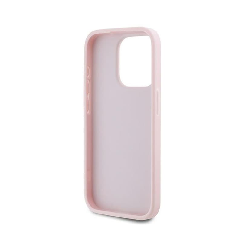 Karl Lagerfeld Diagonal Quilted Script - Case for iPhone 15 Pro (Pink) 7