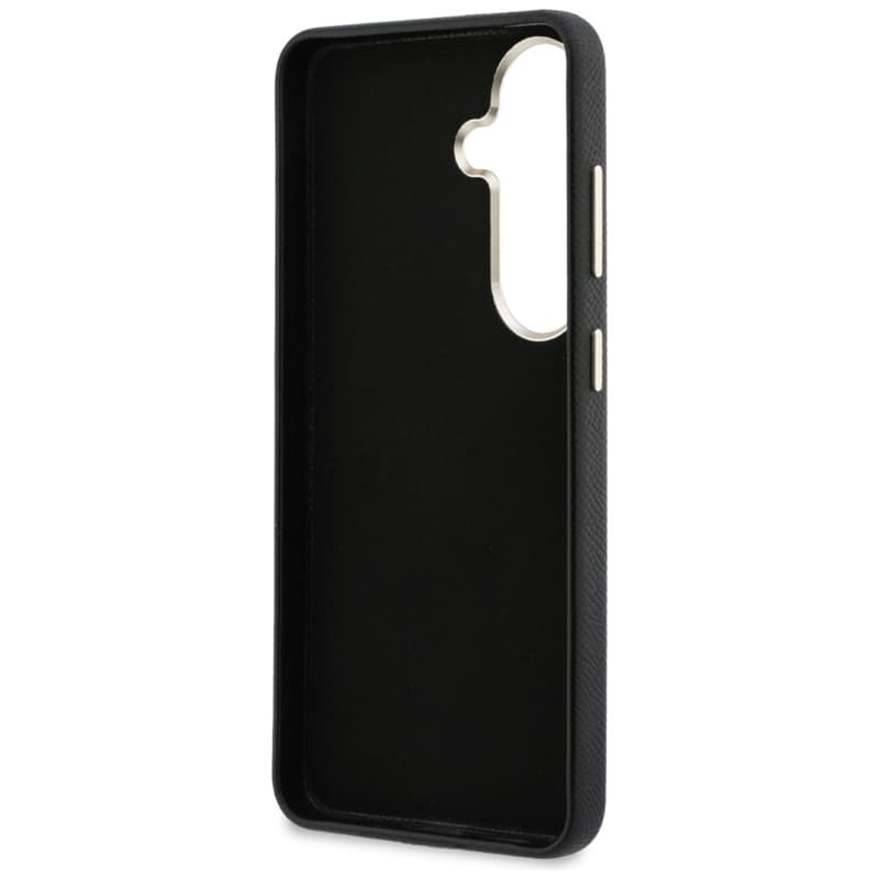 Guess Grained Big 4G Metal Logo - Samsung Galaxy S26 Case (Black) 7