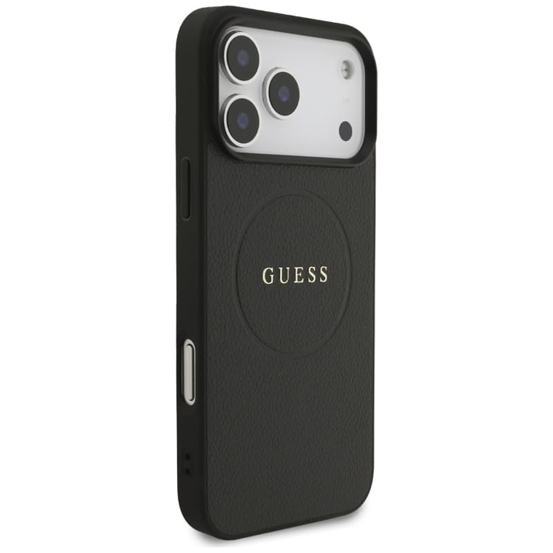 Guess Grained Ring MagSafe - Case iPhone 17 Pro Max (black) 4