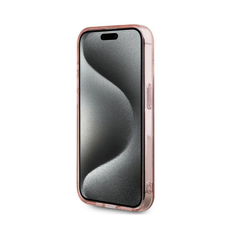 Karl Lagerfeld IML Choupette Head & Monogram - iPhone 15 Pro Case (pink) 5