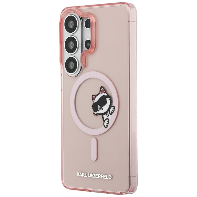 Karl Lagerfeld IML Peekaboo Choupette MagSafe - Samsung Galaxy S26 Ultra Case (Pink) 2