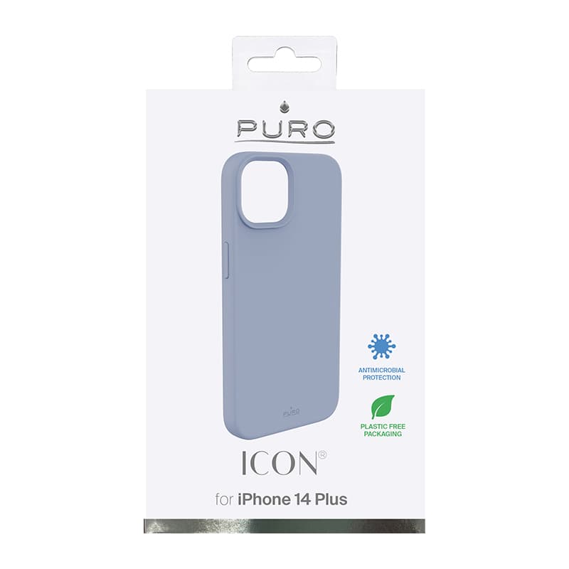 PURO ICON Cover - Case for iPhone 14 Plus (Sierra Blue) 4