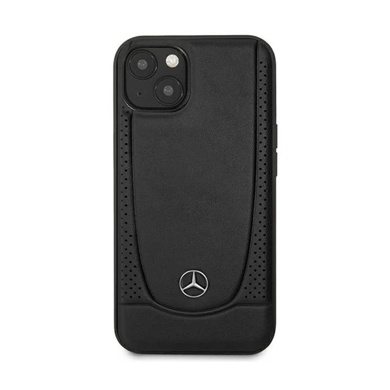 Mercedes Leather Urban Line - Case for iPhone 15 Plus (Black) 3