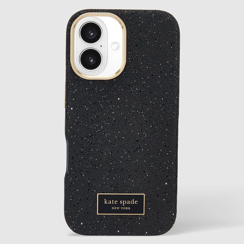 Kate Spade New York Crystal Pave MagSafe - Case for iPhone 16 (Nightfall) 7