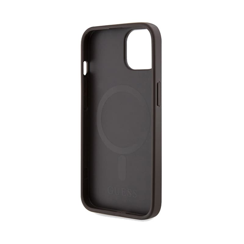 Guess 4G Printed Stripes MagSafe - iPhone 15 Case (brown) 7