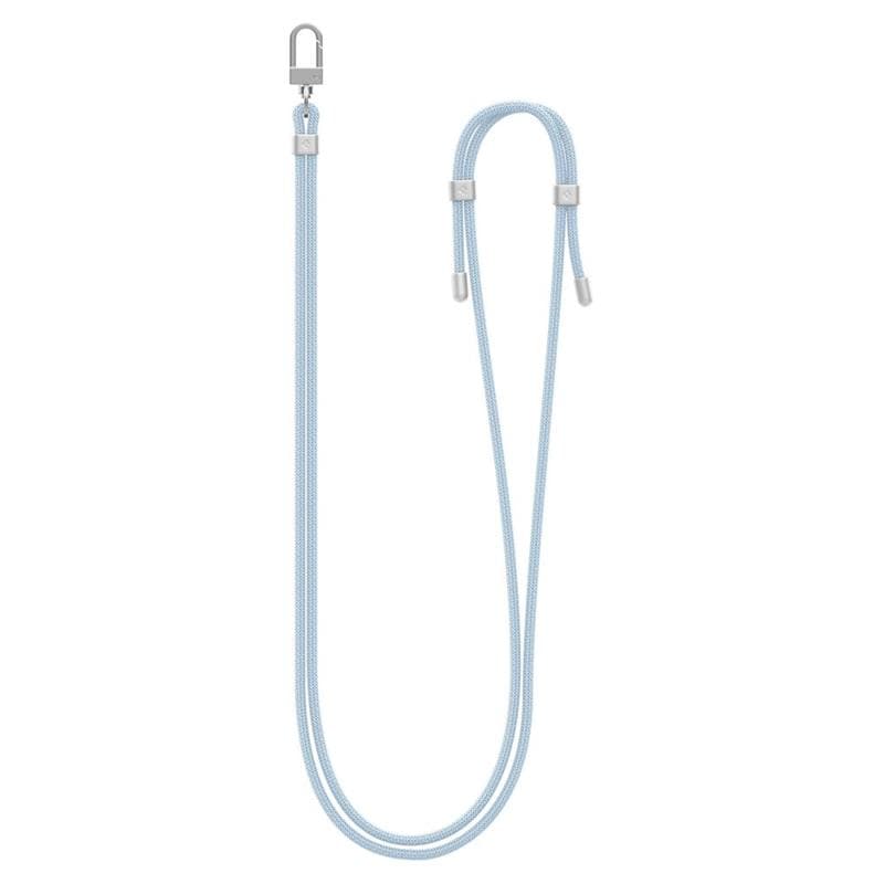 Spigen Universal Strap Set Crossbody & Wrist - Phone Strap for Shoulder & Wrist (Mute Blue) 7
