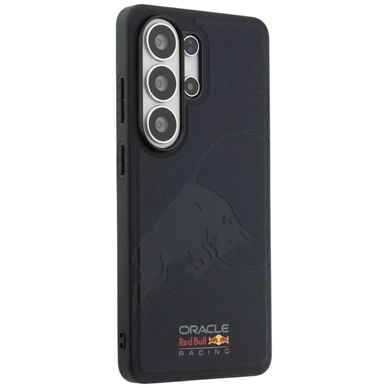 Red Bull Meshed Debossed Bull MagSafe - Samsung Galaxy S26 Ultra Case (Navy Blue) 4