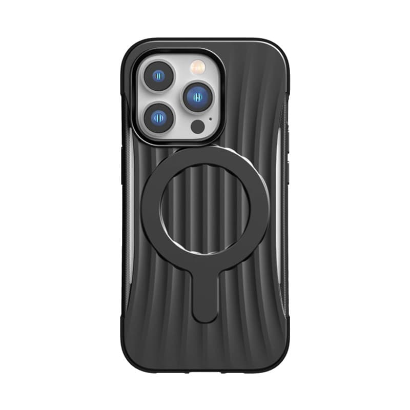 X-Doria Raptic Clutch MagSafe - Biodegradable case for iPhone 14 Pro (Drop-Tested 3m) (Black) 3